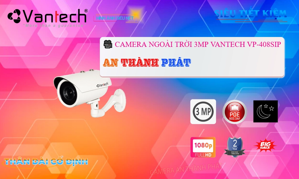 VP-408SIP Camera Chất Lượng VanTech VP-408SIP Camera Chất Lượng VanTech