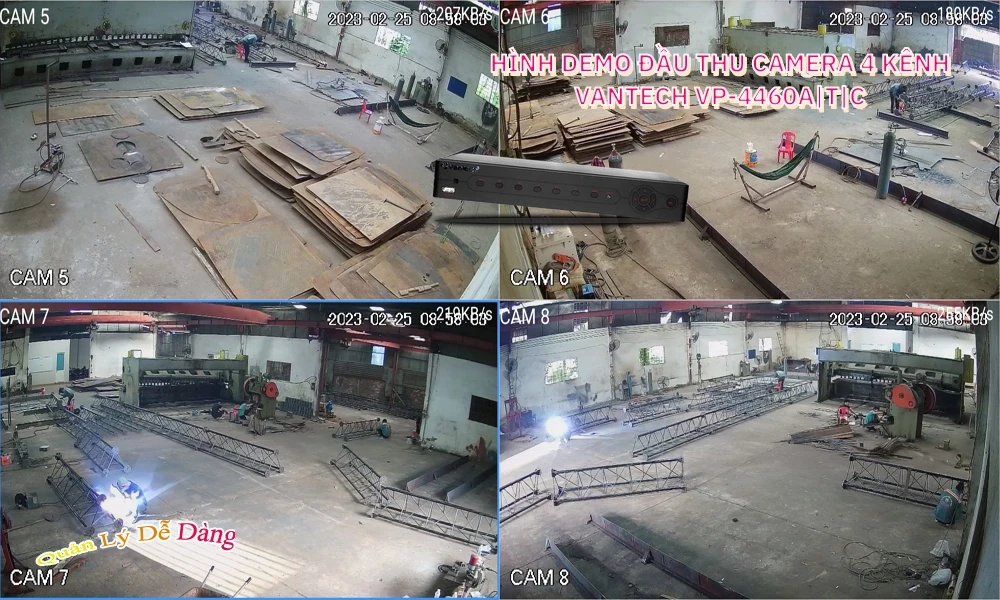 Đầu ghi VanTech VP-4460A|T|C Mẫu Đẹp