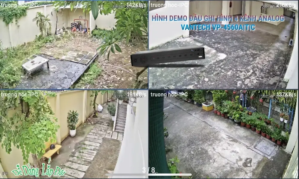 VP-4560A|T|C Đầu Ghi VanTech