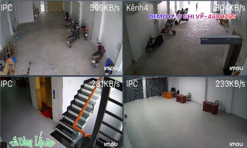 Đầu Ghi VanTech Giá tốt VP-468H265 Đầu Ghi VanTech Giá tốt VP-468H265