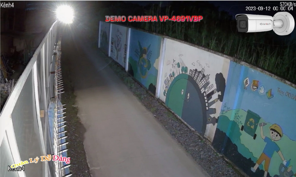 VP-4691VBP IP POE Camera Giá Rẻ VanTech