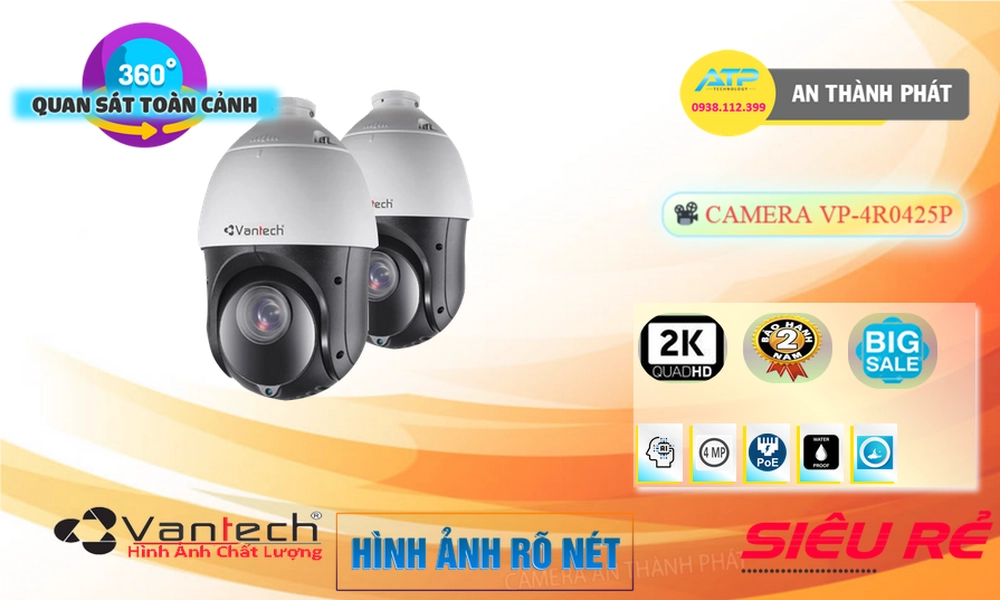 VP-4R0425P Camera VanTech Giá rẻ VP-4R0425P Camera VanTech Giá rẻ