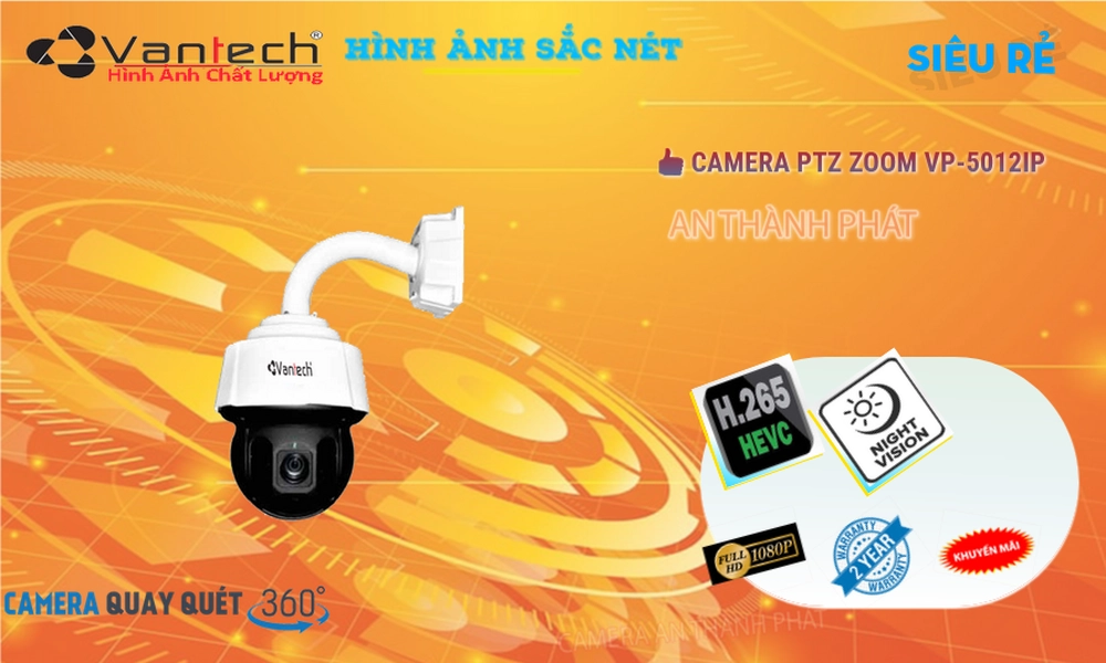 Camera An Ninh VanTech VP-5012IP Giá tốt Camera An Ninh VanTech VP-5012IP Giá tốt