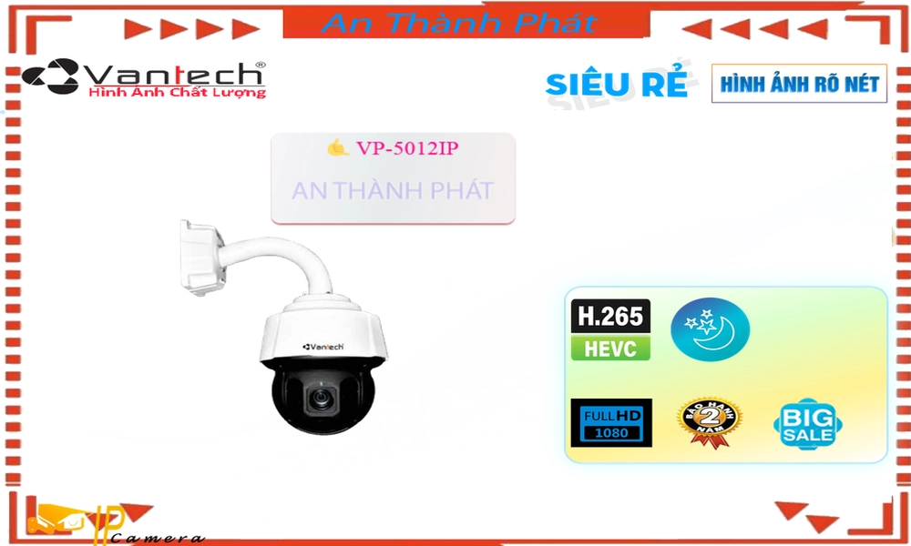 Camera An Ninh VanTech VP-5012IP Giá tốt Camera An Ninh VanTech VP-5012IP Giá tốt