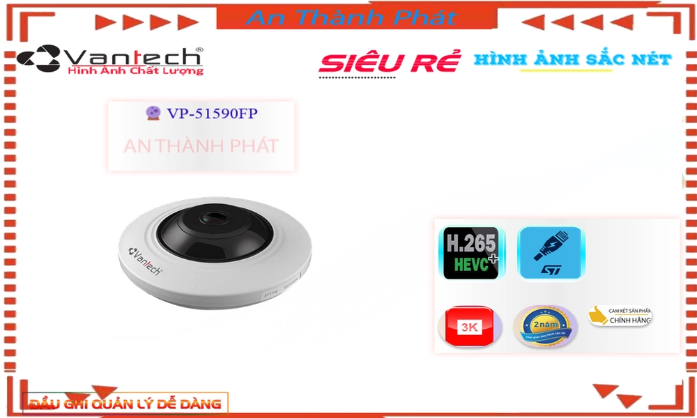 VP-51590FP Camera Cấp Nguồ Qua Dây Mạng VanTech Giá tốt VP-51590FP Camera Cấp Nguồ Qua Dây Mạng VanTech Giá tốt
