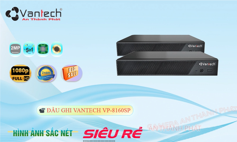 VP-8160SPThiết Bị Ghi Hình Chất Lượng VanTech VP-8160SPThiết Bị Ghi Hình Chất Lượng VanTech