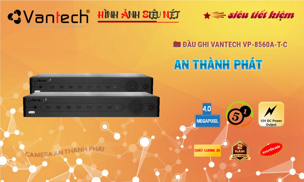 VanTech VP-8560A|T|C Sắc Nét VanTech VP-8560A|T|C Sắc Nét