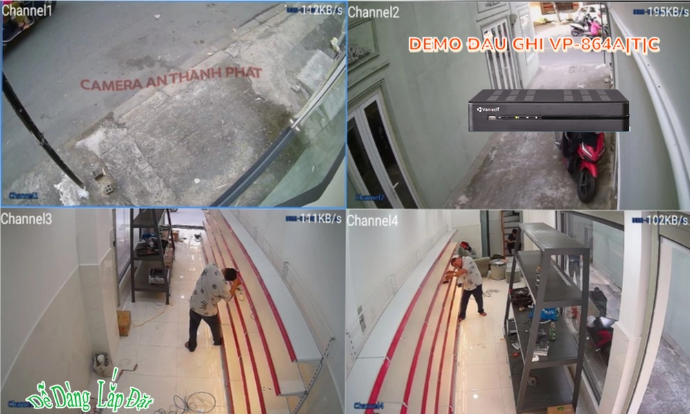 VP-864A|T|C Đầu Ghi VanTech VP-864A|T|C Đầu Ghi VanTech