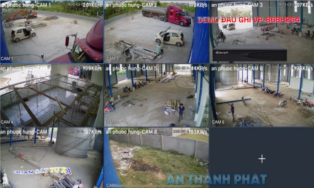 Đầu Ghi VanTech Với giá cạnh tranh VP-868H264 Đầu Ghi VanTech Với giá cạnh tranh VP-868H264