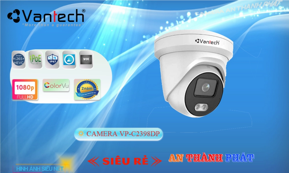 Cấp Nguồ Qua Dây Mạng VP-C2398DP Hình Ảnh Đẹp VanTech
