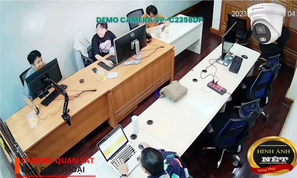 Cấp Nguồ Qua Dây Mạng VP-C2398DP Hình Ảnh Đẹp VanTech