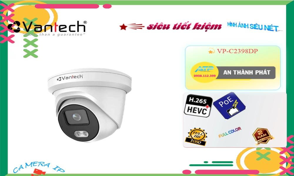 Camera VanTech VP-C2398DP Tiết Kiệm,Thông số VP-C2398DP,VP-C2398DP giá mới nhất,VP-C2398DP Công Nghệ POE  Bán Sỉ, Loại Camera an ninh VP C2398DP,VP-C2398DP giá hấp dẫn,Giá Bán VP-C2398DP FULL HD 1080P 2.0 MP ,VP-C2398DP Chính hãng,Bán rẻ VP-C2398DP,Giá VP-C2398DP,thông số VP-C2398DP,VP-C2398DP Giá rẻ nhất,VP-C2398DP Giá chiết khấu,VP-C2398DP Đang giảm giá