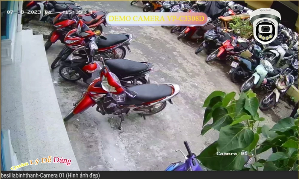 VP-C3308D Camera VanTech