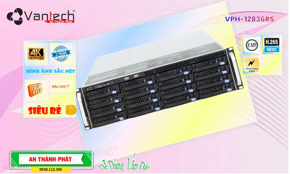 VPH-12836RS sắc nét VanTech
