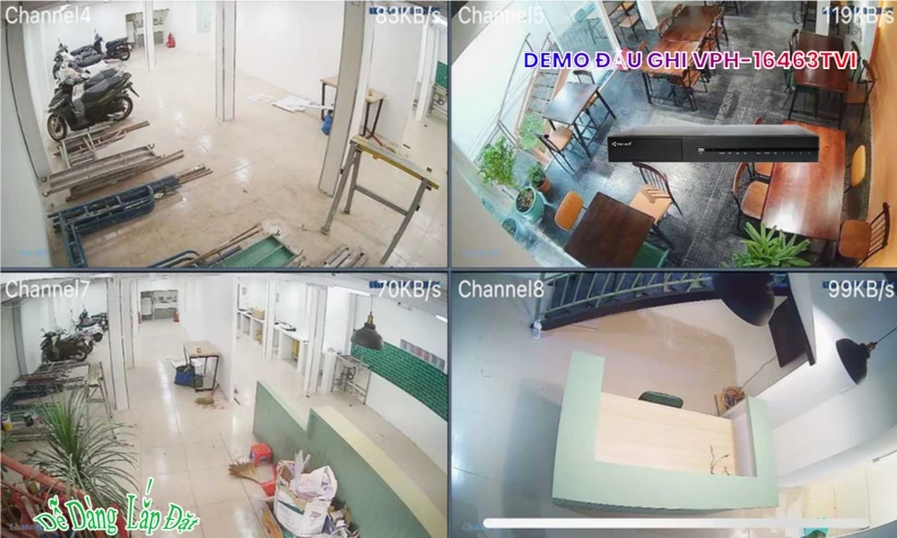VPH-16463TVI Đầu Thu VanTech ✲