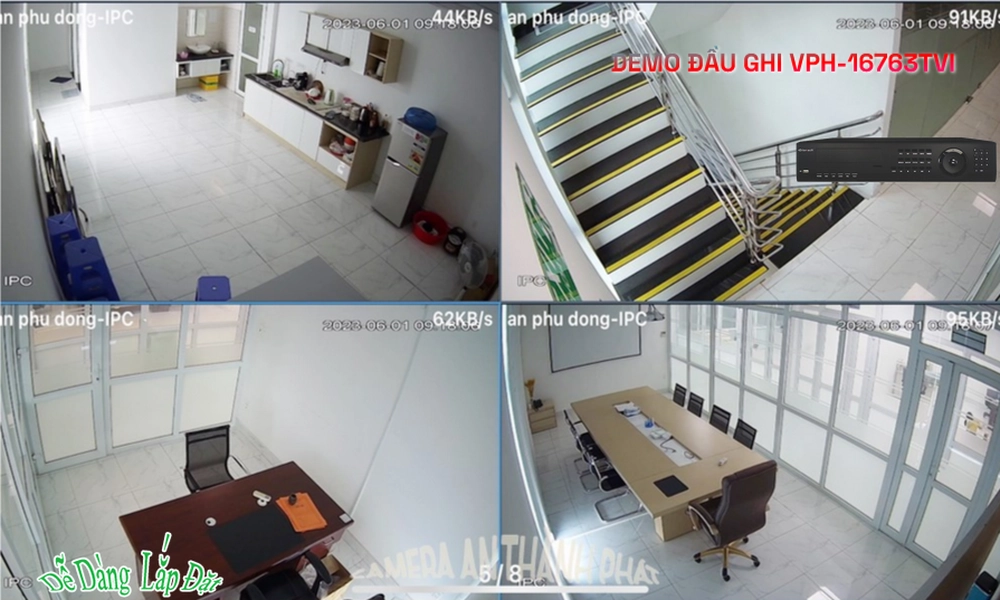 VPH-16763TVI Đầu ghi Camera VanTech Giá rẻ