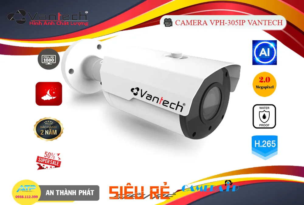 VPH-305IP sắc nét VanTech VPH-305IP sắc nét VanTech