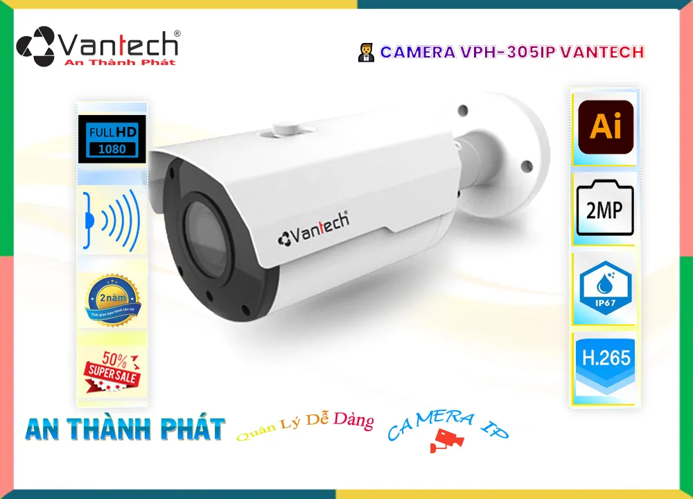 VPH-305IP sắc nét VanTech VPH-305IP sắc nét VanTech