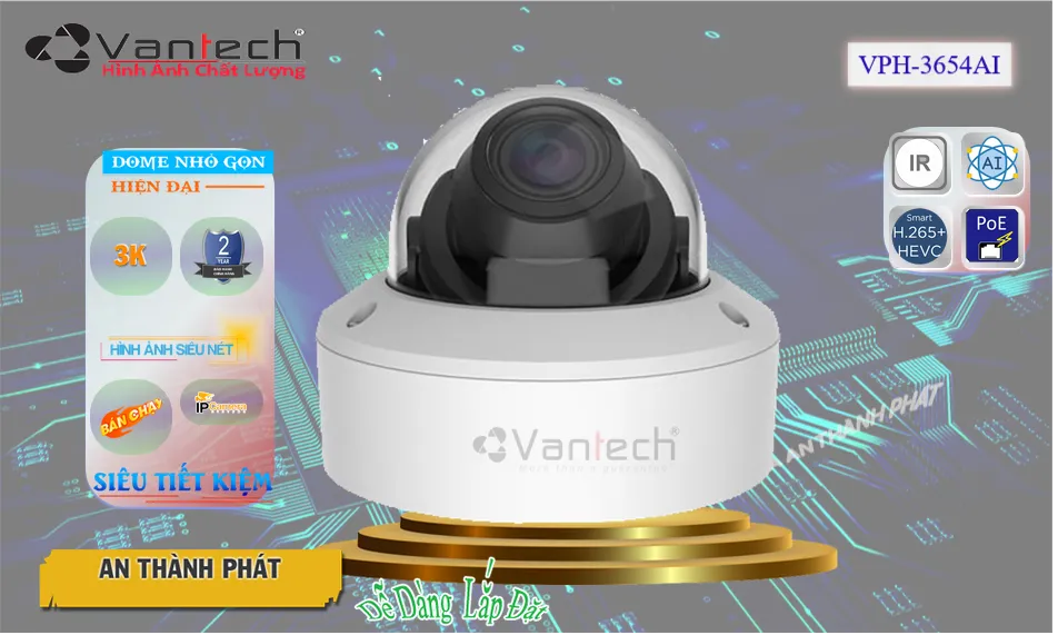 VPH-3654AI sắc nét VanTech