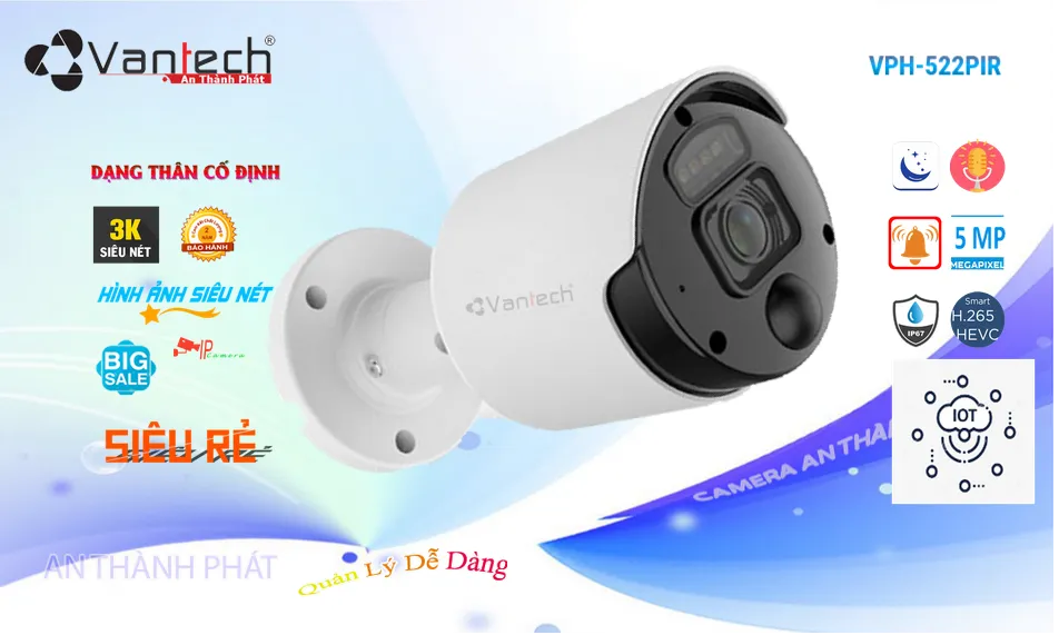 VPH-522PIR sắc nét VanTech VPH-522PIR sắc nét VanTech
