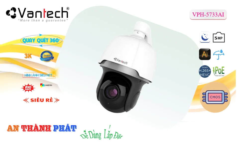 VPH-5733AI sắc nét VanTech