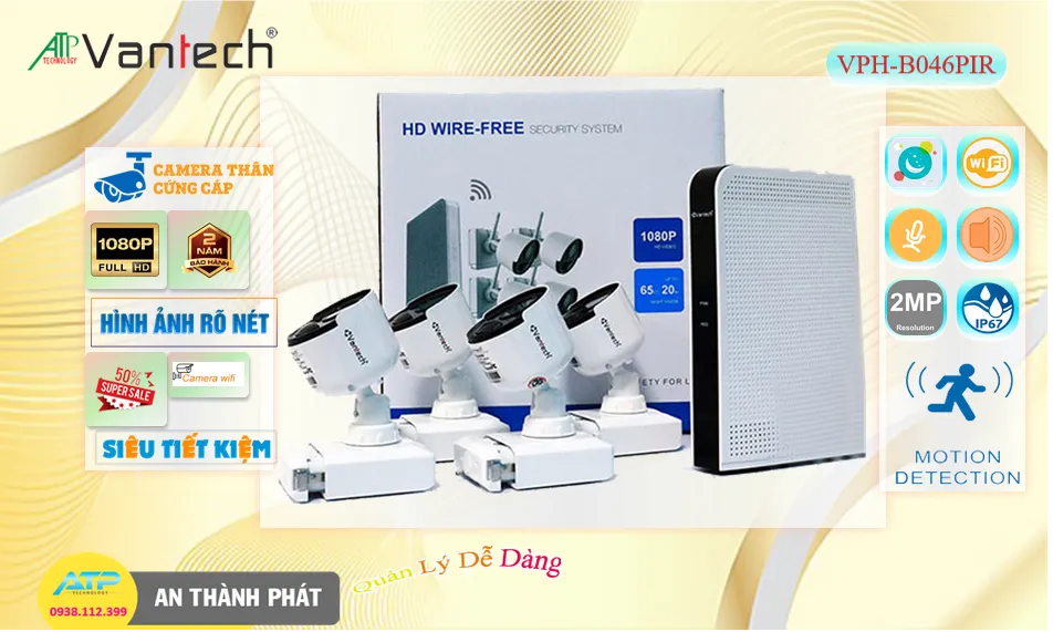 VPH-B046PIR sắc nét VanTech ➠ VPH-B046PIR sắc nét VanTech ➠