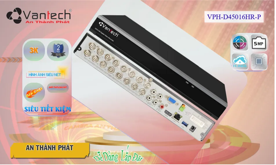 VPH-D45016HR-P sắc nét VanTech