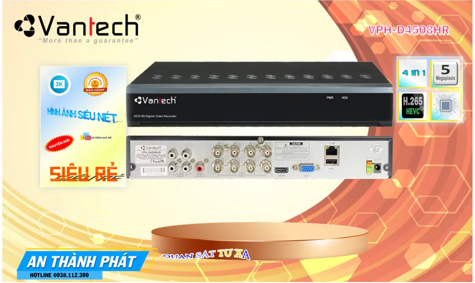 Đầu ghi VPH-D4508HR VanTech