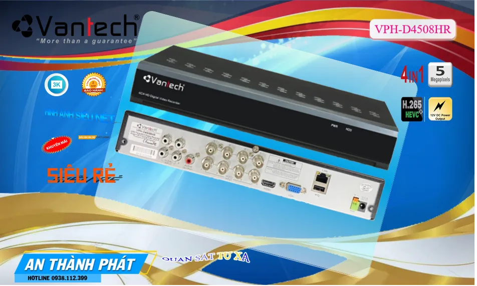 Đầu ghi VPH-D4508HR VanTech
