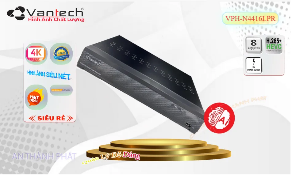 VPH-N4416LPR sắc nét VanTech VPH-N4416LPR sắc nét VanTech