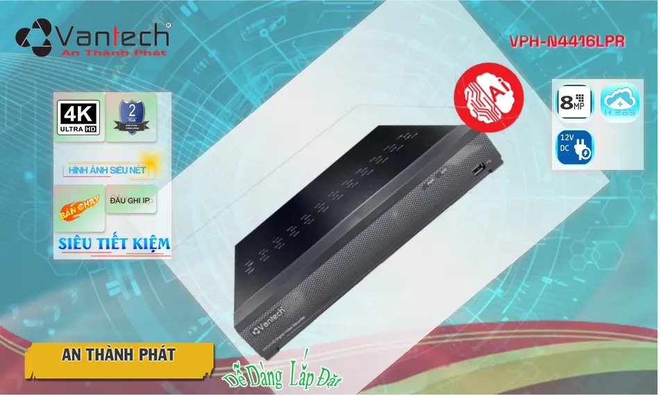 VPH-N4416LPR sắc nét VanTech VPH-N4416LPR sắc nét VanTech