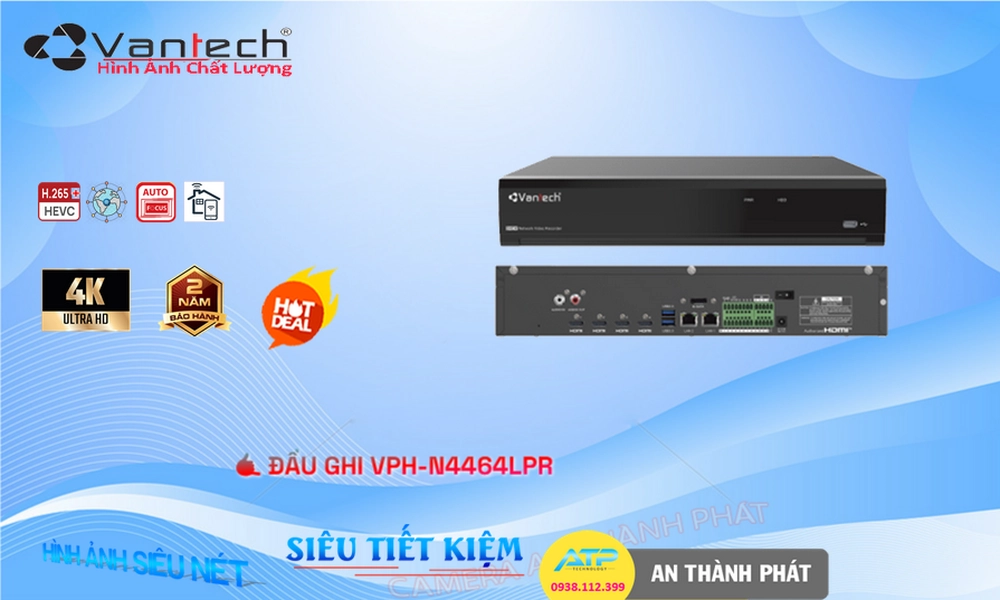 VPH-N4464LPR Đầu Thu VanTech
