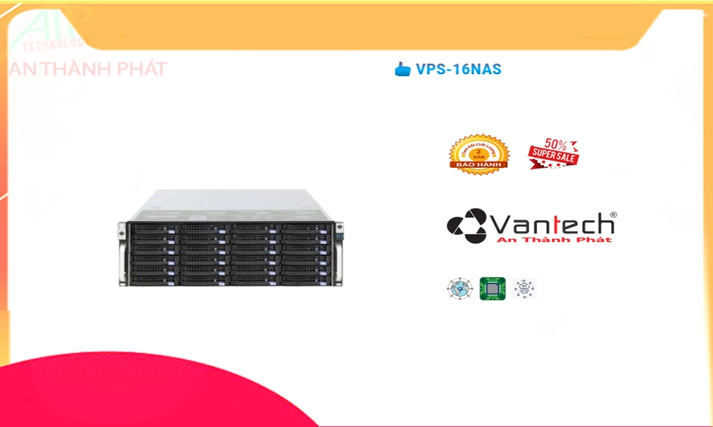 Đầu Thu KTS VanTech VPS-16NAS Giá tốt Đầu Thu KTS VanTech VPS-16NAS Giá tốt