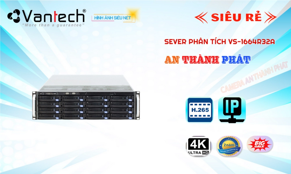 Đầu Ghi Camera VanTech VS-1664R32A Mẫu Đẹp
