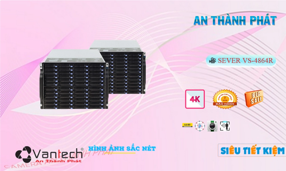 Đầu Ghi Camera VS-4864R VanTech Giá tốt Đầu Ghi Camera VS-4864R VanTech Giá tốt
