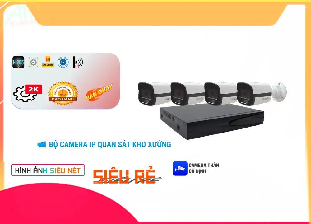 Tìm hiểu về Bộ Camera IP Quan Sát Sát Kho Xưởng Hình Ảnh sắc nét Dễ Dàng Sử Dụng sắc nét Bộ Camera IP Quan Sát Sát Kho Xưởng Dịch vụ lắp camera giá rẻ HCM