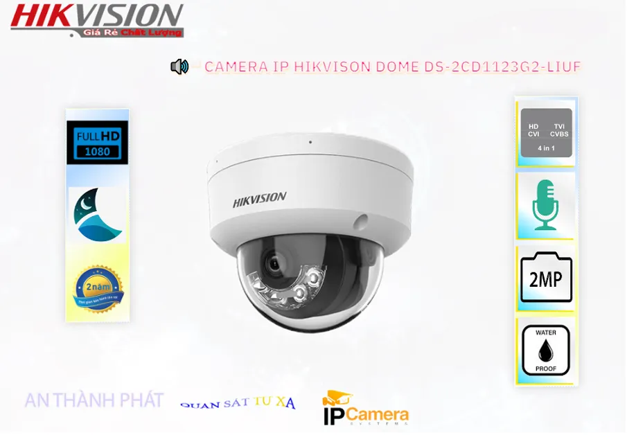 camera ip dome DS-2CD1123G2-LIUF,Thông số DS-2CD1123G2-LIUF,DS-2CD1123G2-LIUF giá mới nhất,DS-2CD1123G2-LIUF Công Nghệ POE  Bán Sỉ, Loại Camera an ninh DS 2CD1123G2 LIUF,DS-2CD1123G2-LIUF nơi bán rẻ nhất,Giá Bán DS-2CD1123G2-LIUF FULL HD 1080P 2.0 MP ,DS-2CD1123G2-LIUF Chính hãng,Bán rẻ DS-2CD1123G2-LIUF,Giá DS-2CD1123G2-LIUF,thông số DS-2CD1123G2-LIUF,DS-2CD1123G2-LIUF sale mạnh,DS-2CD1123G2-LIUF Giá hấp dẫn,DS-2CD1123G2-LIUF Tiết kiệm