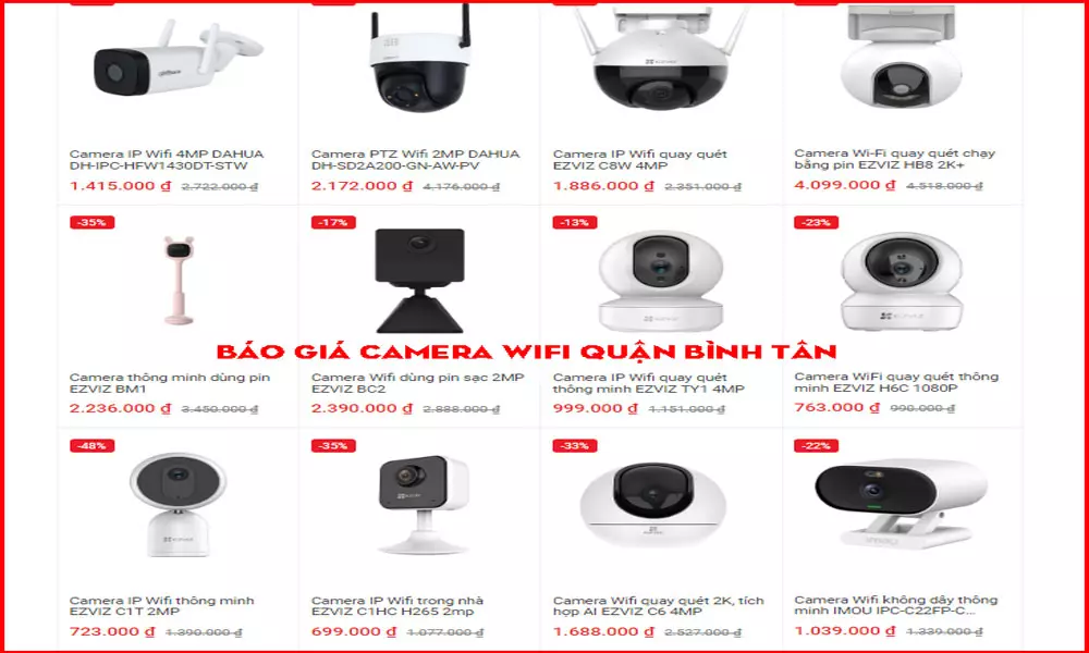 Lăp Camera Quận Bình Tân