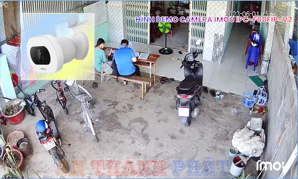 hình ảnh demo của camera Imou ngoài trời IPC-F88FIP-V2