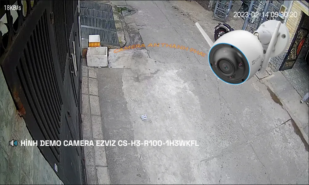 hình demo camera Eziviz CS-H3-R100-1H3WKFL