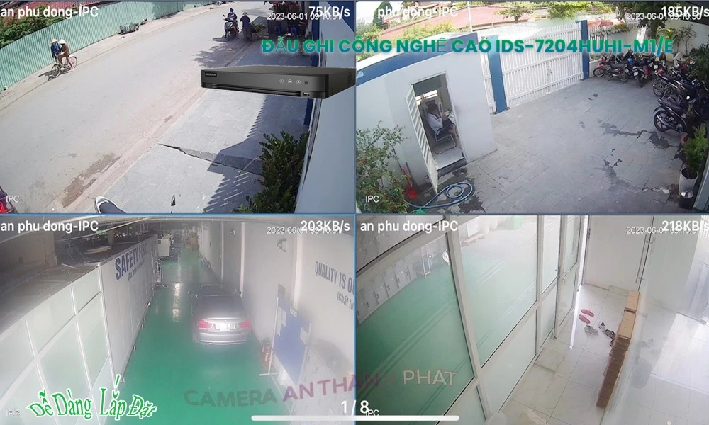 Đầu Thu Hikvision iDS-7204HUHI-M1/E Đầu Thu Hikvision iDS-7204HUHI-M1/E