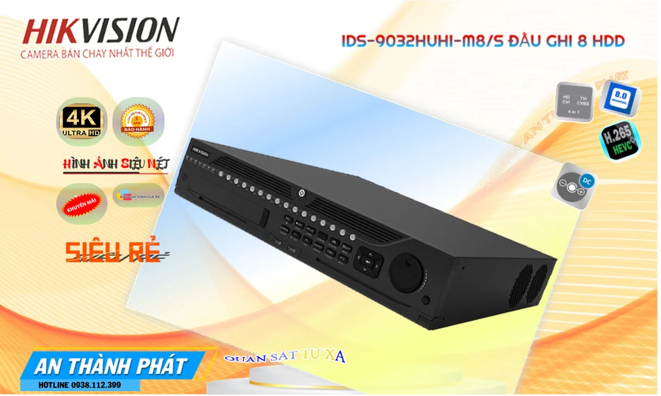 iDS-9032HUHI-M8/S sắc nét Hikvision ➠ iDS-9032HUHI-M8/S sắc nét Hikvision ➠