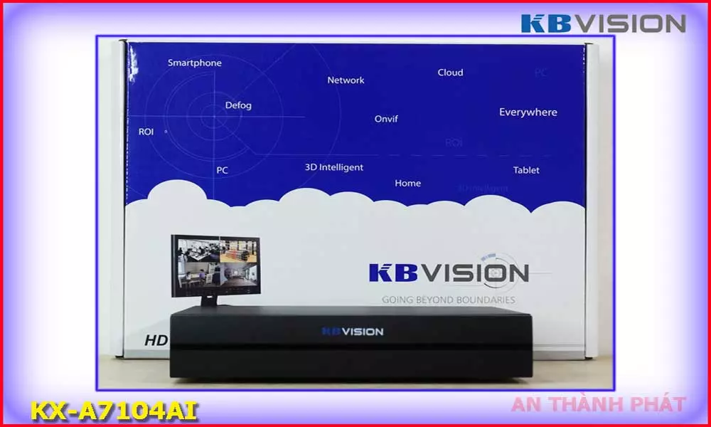 lắp camera full color kbvision ngoài trời