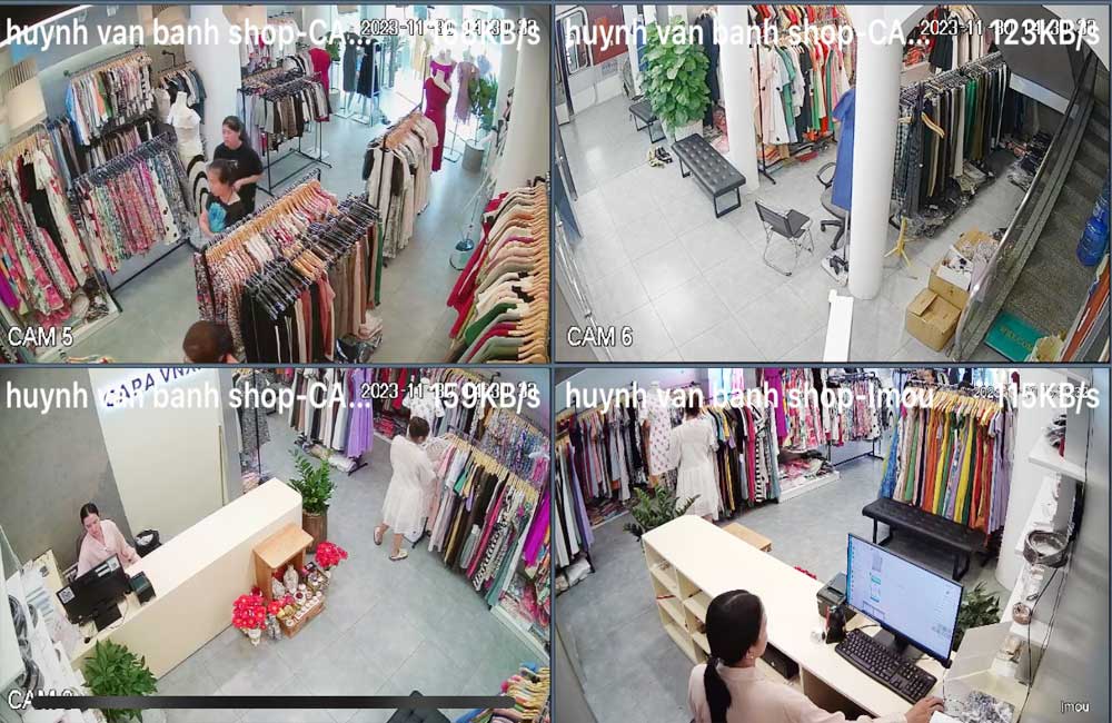 Trọn bộ camera cho bãi xe chung cư
